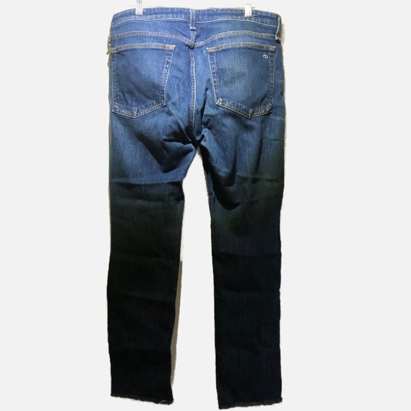 Rag & Bone Dre Low Rise Slim Boyfriend Magnus Jean - Picture 5 of 10